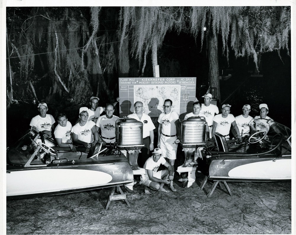 1957 Mark 75 Lake X team