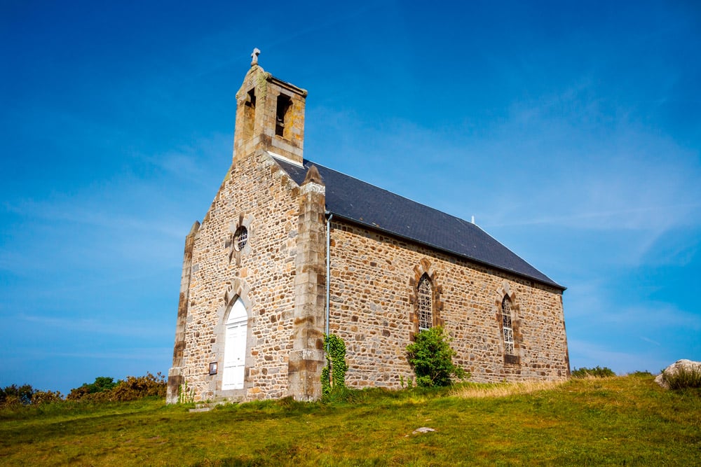 Old traditional church on Chausey island. © Daboost Shutterstock