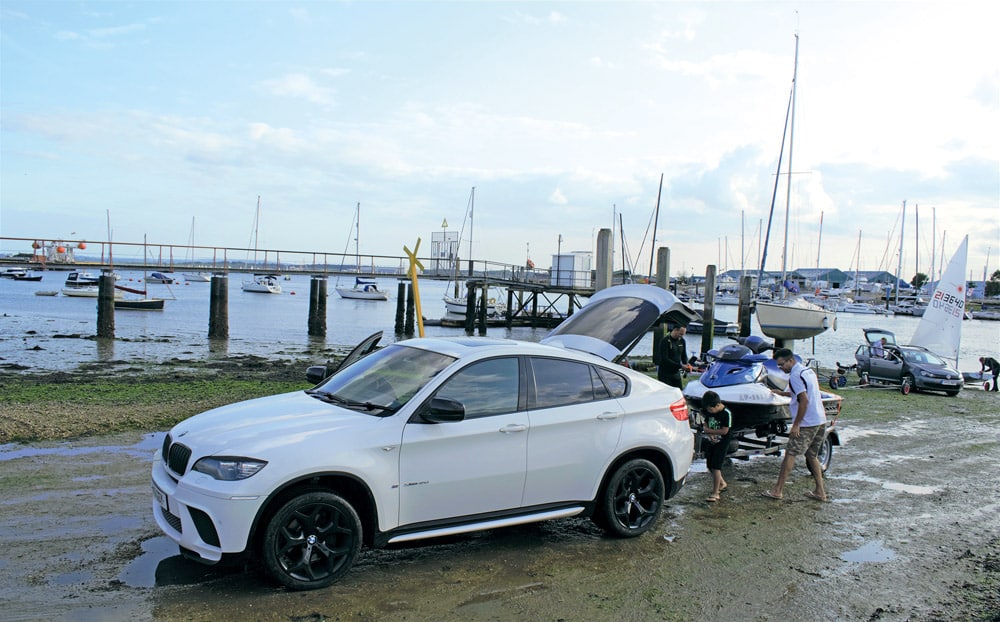 Busy weekends at Warsash on the wide slipway