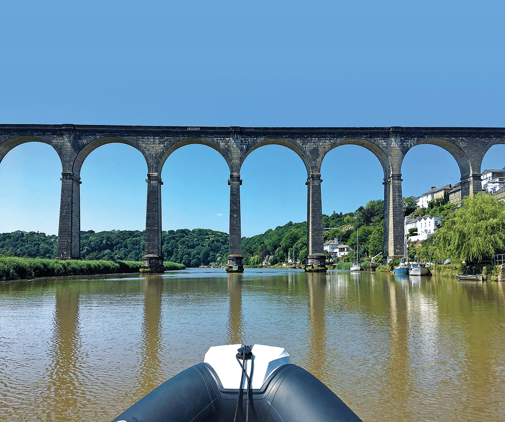 The Calstock Viaduct.