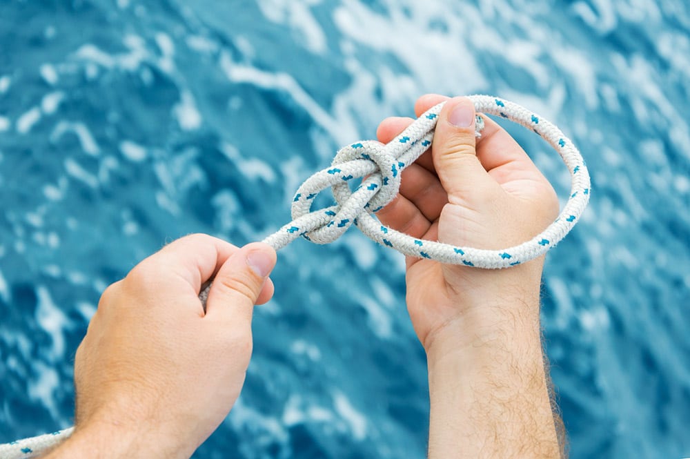 Suggestions on useful knots to learn. © Carol Anne/istockphoto.com